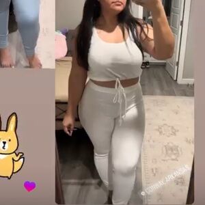 Fashion Nova White Set